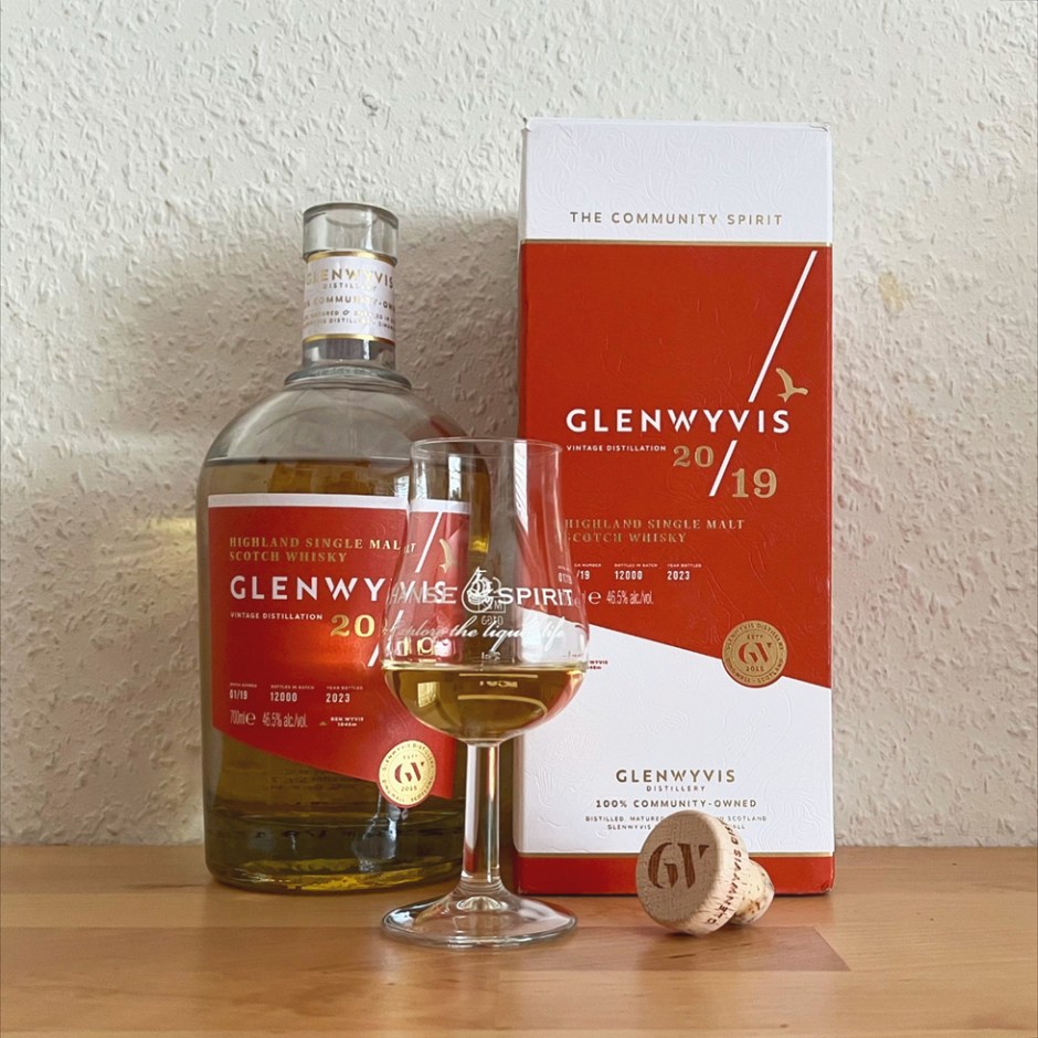 GlenWyvis Vintage Distillation 2019 Batch One (Single Malt Highland Scotch Whisky Tasting Notes BarleyMania Blog)