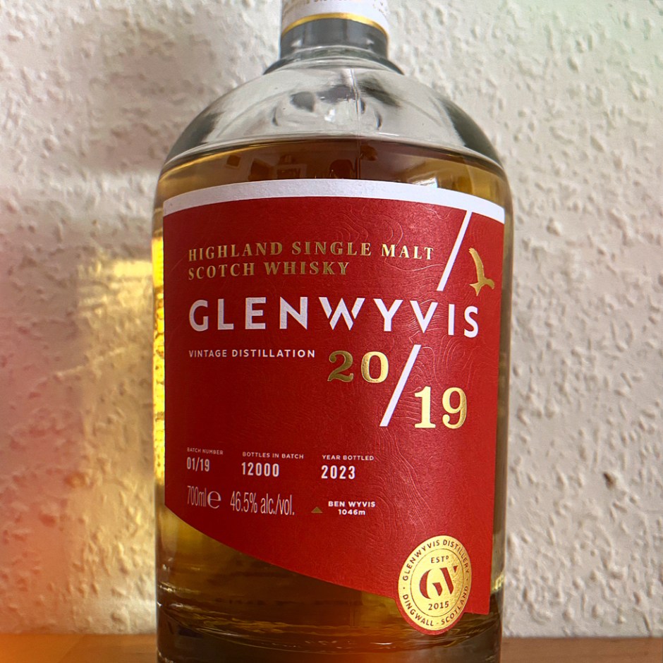 GlenWyvis Vintage Distillation 2019 Batch One (Single Malt Highland Scotch Whisky Tasting Notes BarleyMania Blog)