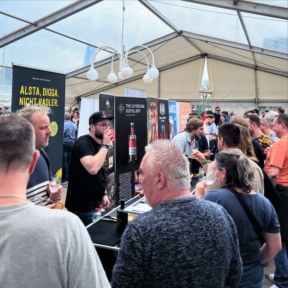Impressions from Weinquelle Lühmann's annual in-house Whisky & Spirits Fair (BarleyMania Blog)