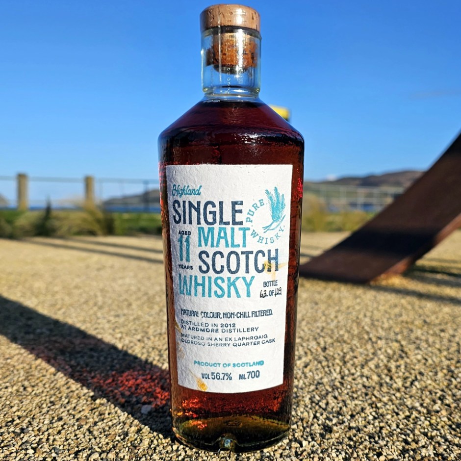 Pure Whisky: Ardmore 11yo from an ex-Islay cask formerly used by Laphroaig Distillery (BarleyMania Whisky Blog)