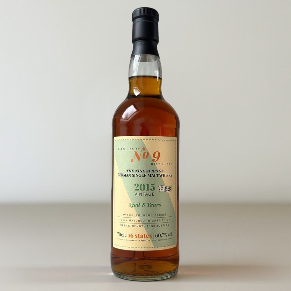 The Nine Springs 8yo German Single Malt Whisky by 16 States (Tasting Notes by BarleyMania Blog)