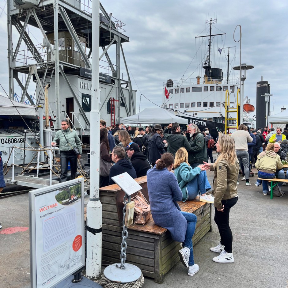 STOCK World of Whisky Festival at Museumshafen Oevelgoenne in Hamburg