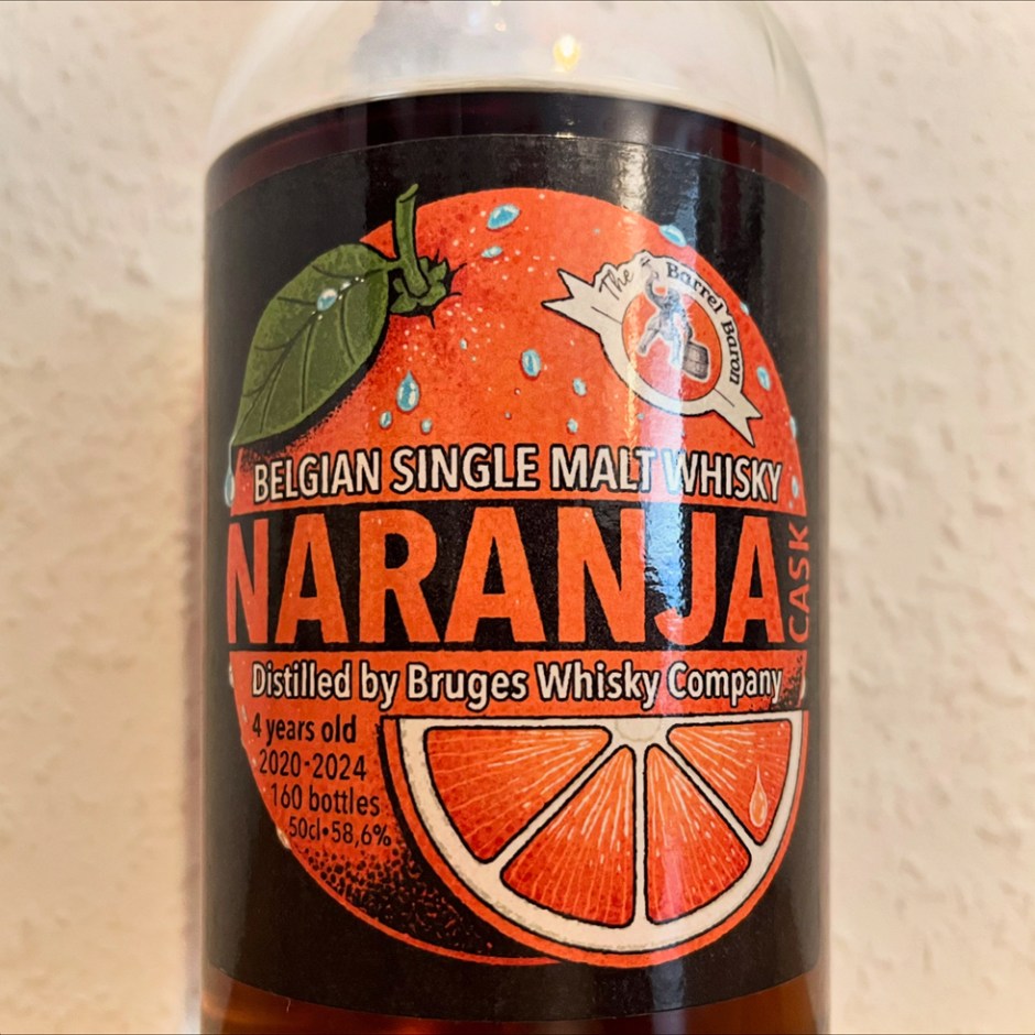 Brugse Whisky 4yo Naranja by The Barrel Baron (Tasting Notes Review at BarleyMania)